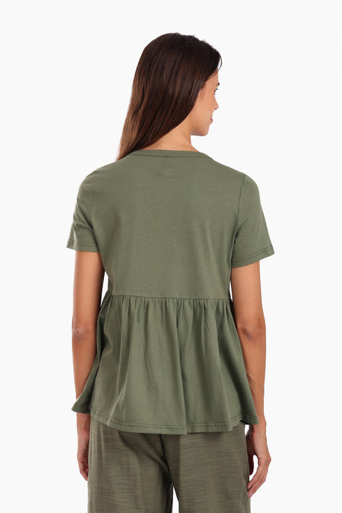 Short sleeves cotton jersey T-shirt